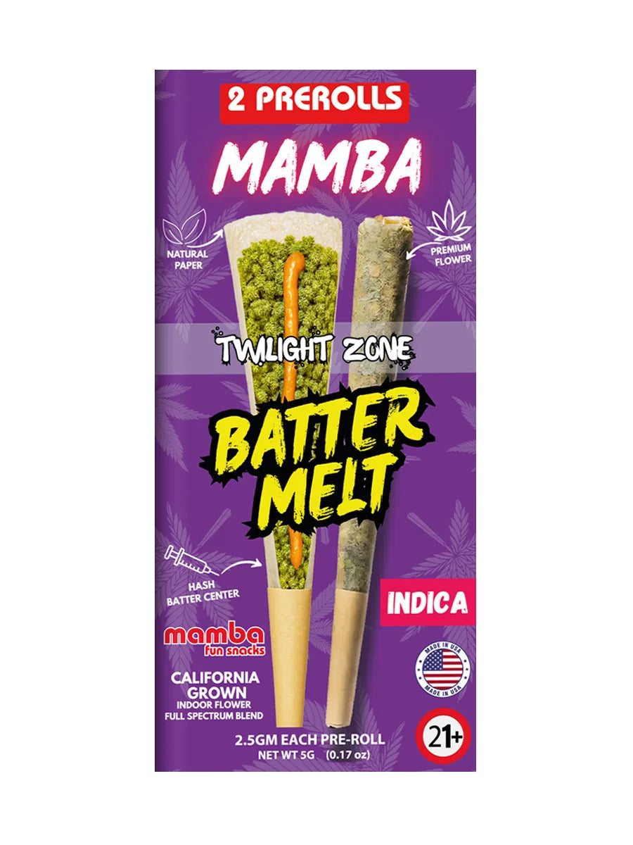 Mamba Batter Melt THCa Prerolls 2ct