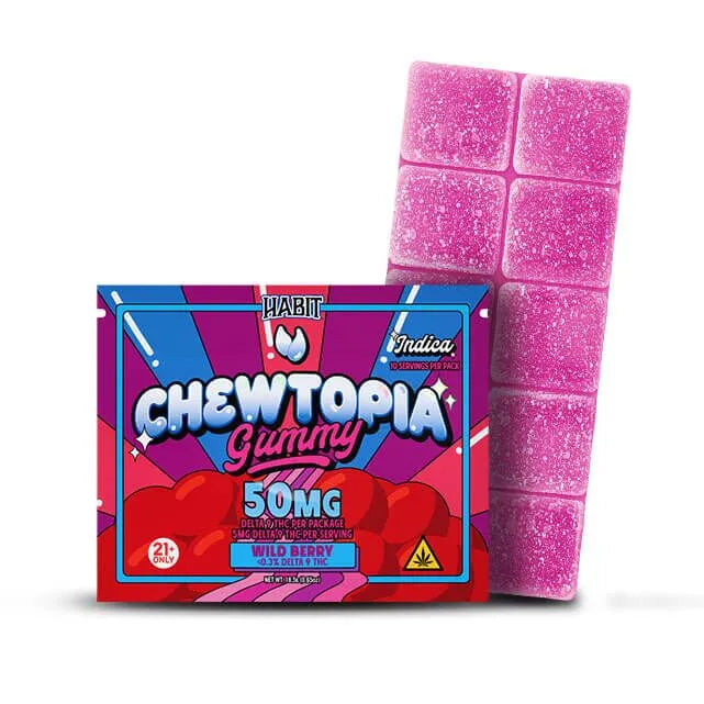 Habit Chewtopia 50mg D9 Gummies