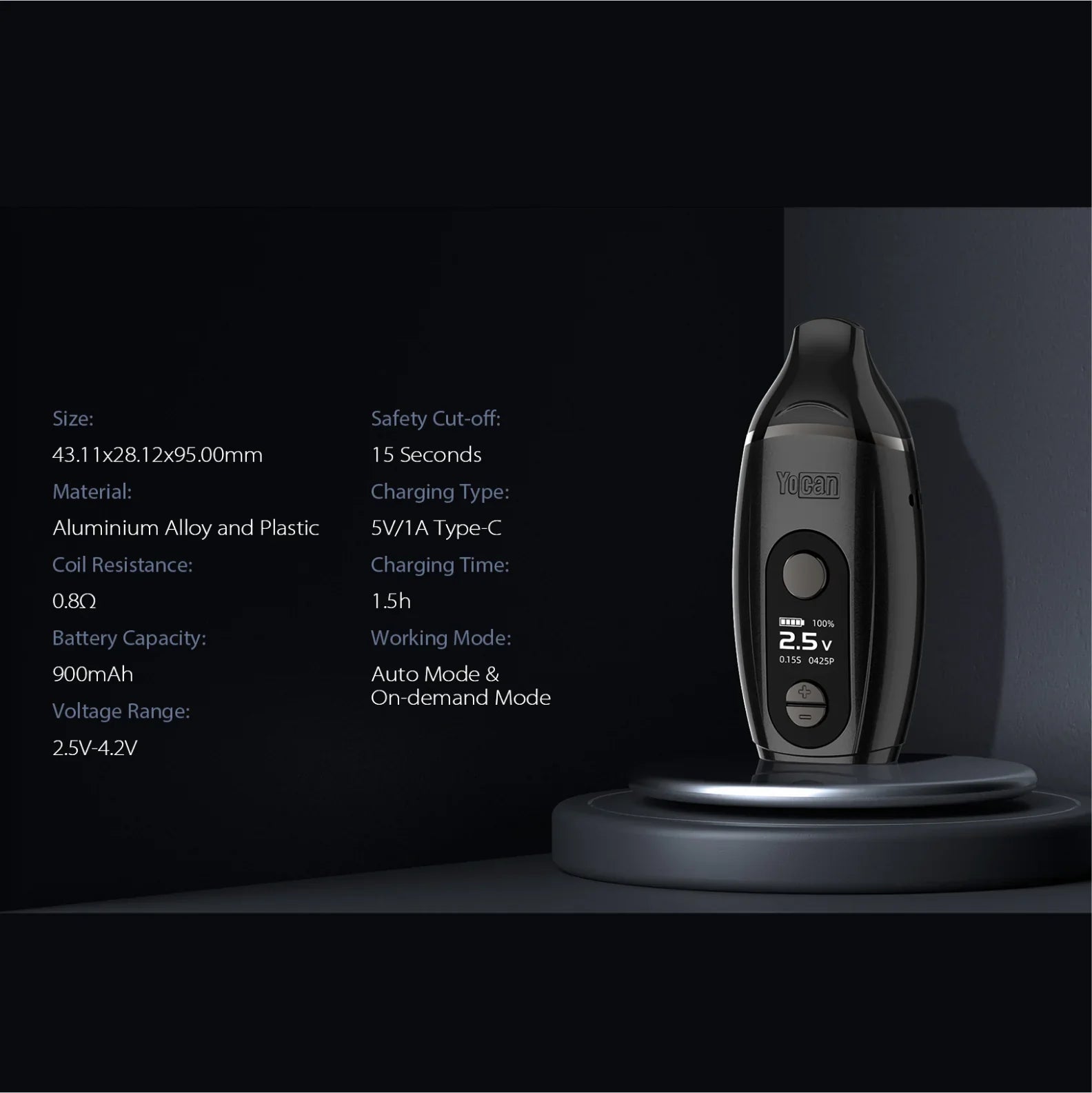 Yocan Iris Wax Vaporizer