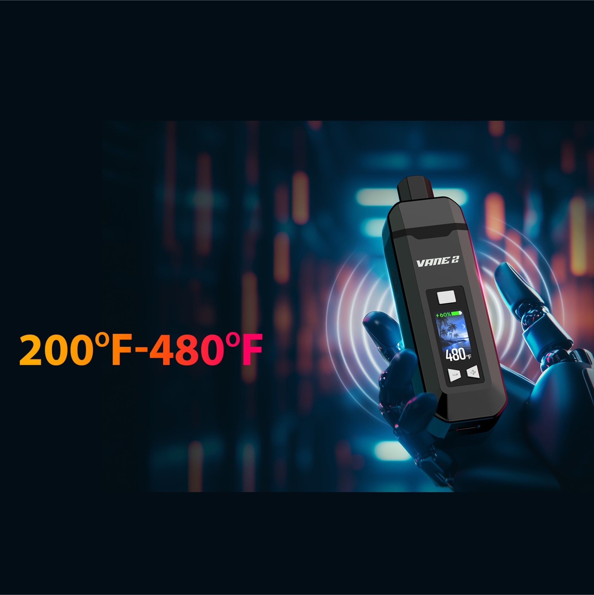 Yocan Vane 2 Portable Herb Vaporizer