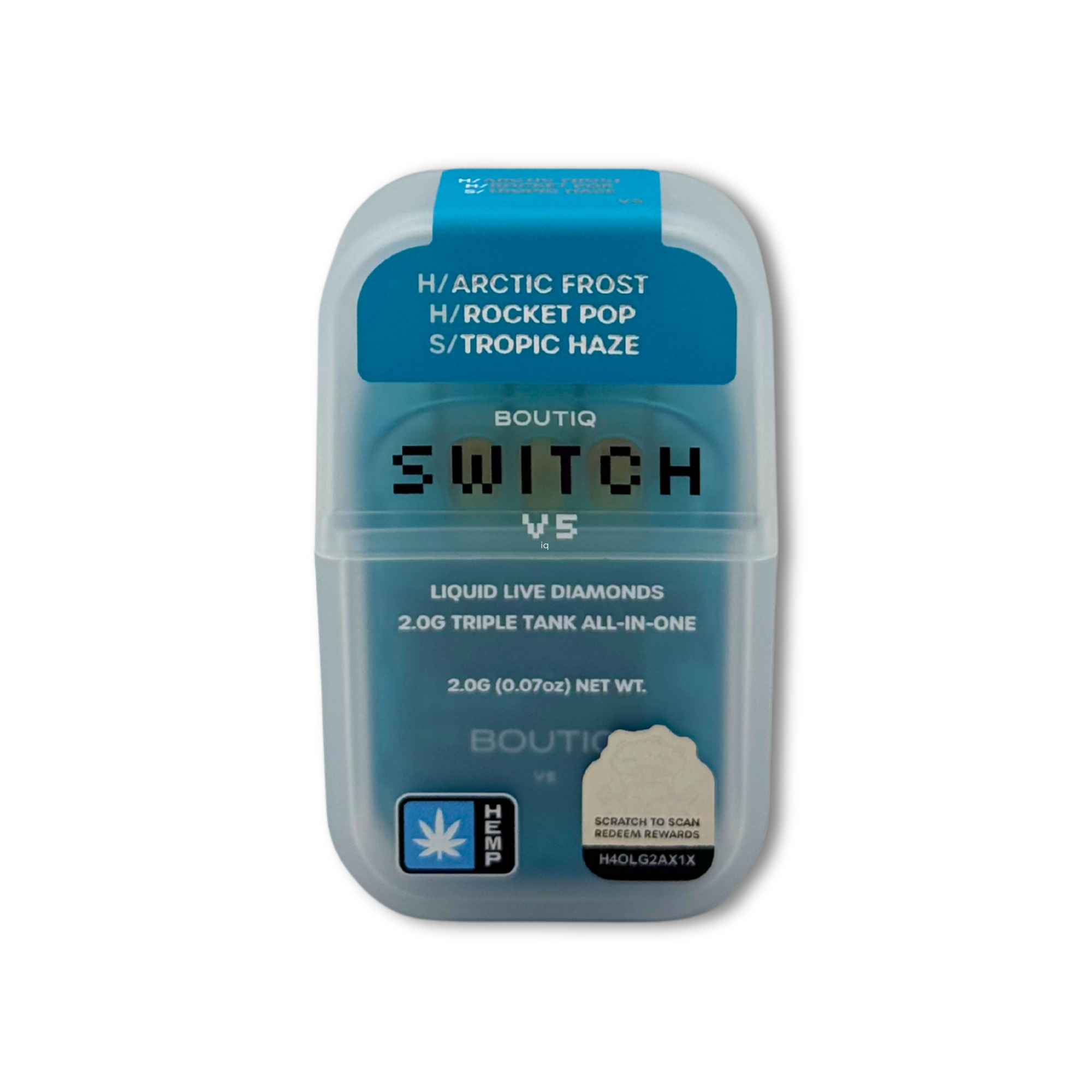 Boutiq Switch V5 – Triple Tank Disposable 2g
