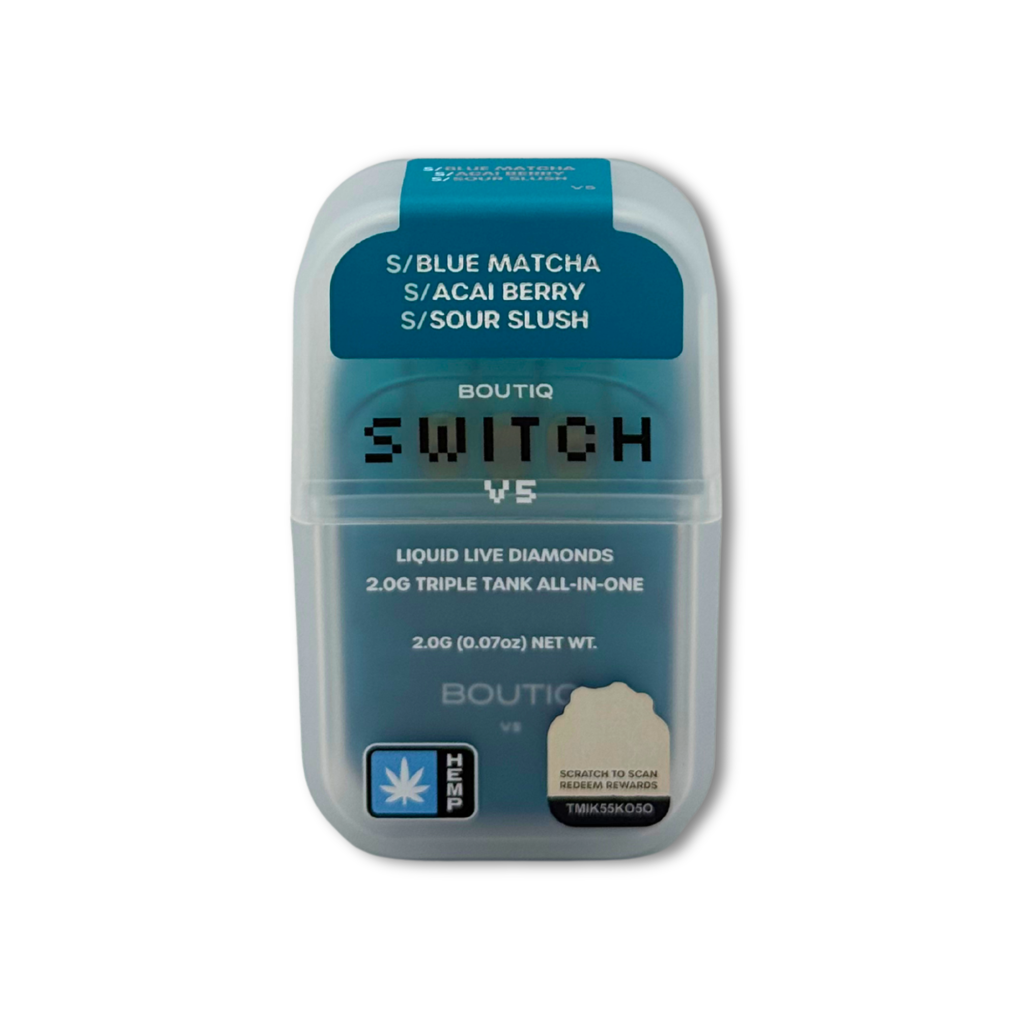 Boutiq Switch V5 – Triple Tank Disposable 2g