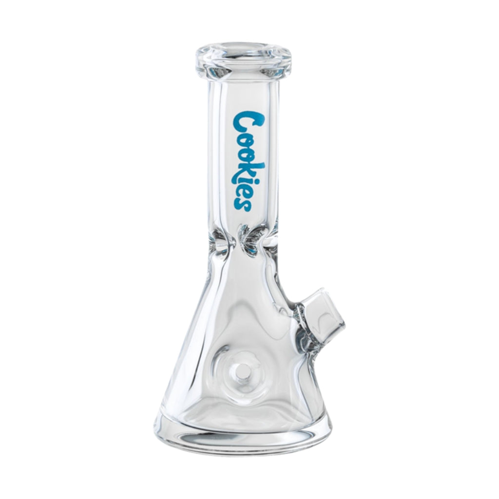 Cookies 4" BK Pipe Hand Pipe Clear