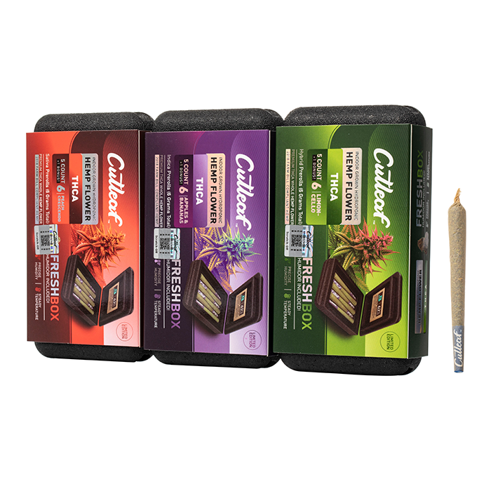 Cutleaf THCA FreshBox Pre-Rolls 6G