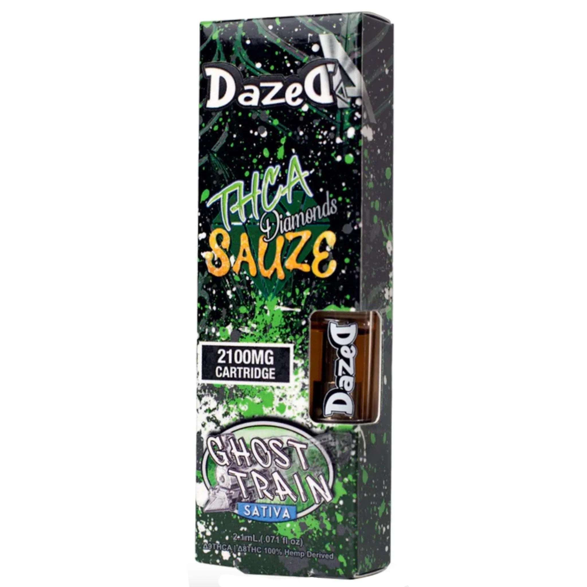Dazed THC-A Diamond Sauze Cartridge - 2100mg