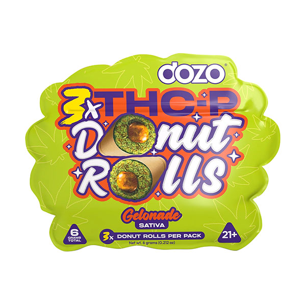 Dozo THC-P Donut Pre-Rolls | (3ct) 6g