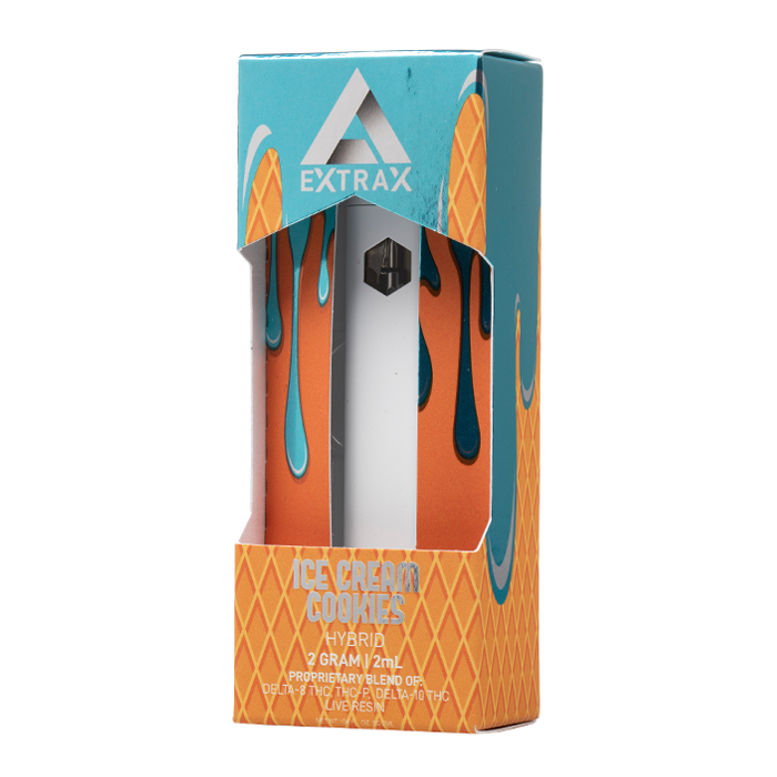 Delta Extrax Delta-8 + THC-P + Delta-10 Live Resin Disposable 2G