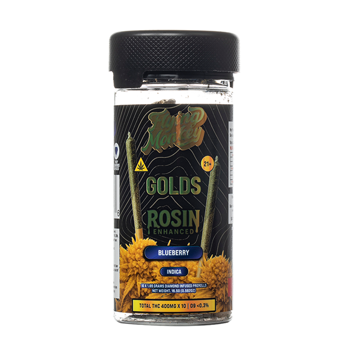 Flying Monkey Golds Rosin Enhanced Prerolls 16.5G