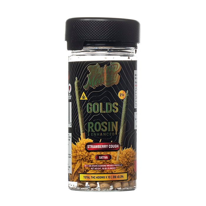 Flying Monkey Golds Rosin Enhanced Prerolls 16.5G