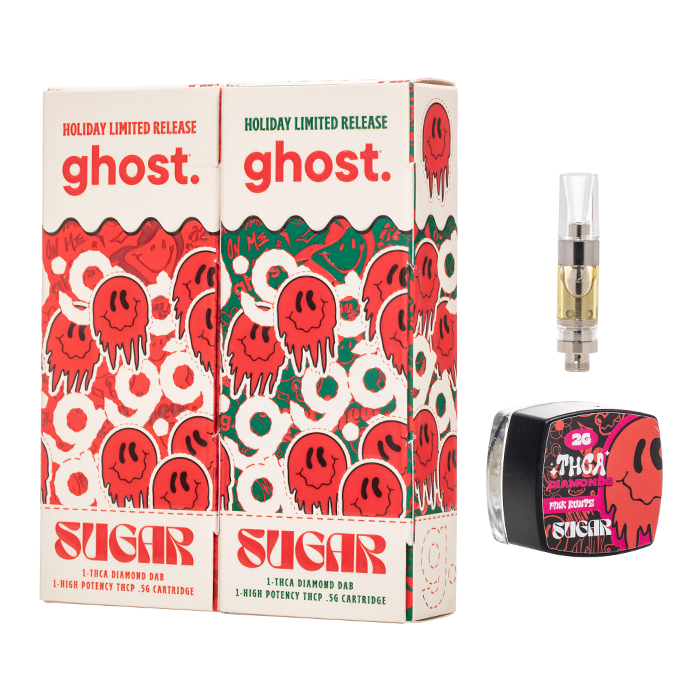 Ghost x Sugar THC-P Cart + THC-A Diamond Dabs 2.5G