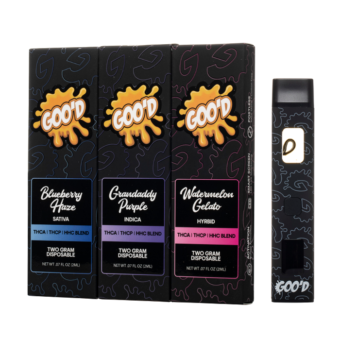 Goo'd Extracts THC-A Blend Disposable 2G