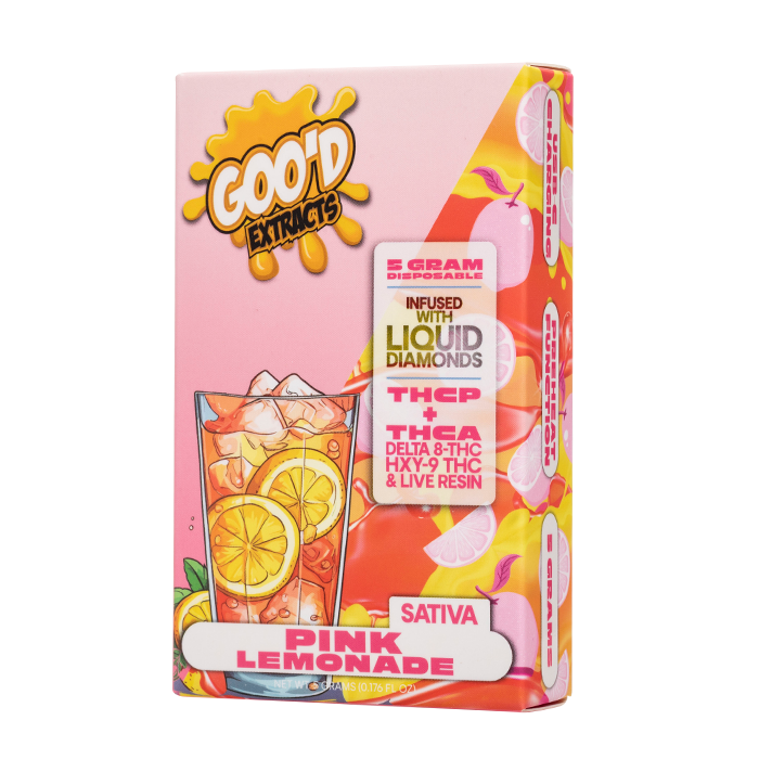 Goo'd Extracts Delta-8 + HXY9 + THC-P + THC-A Live Resin Disposable 5G