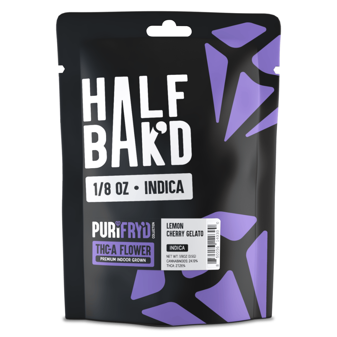 Half Bak’d Purifry’d THC-A Flower 3.5G