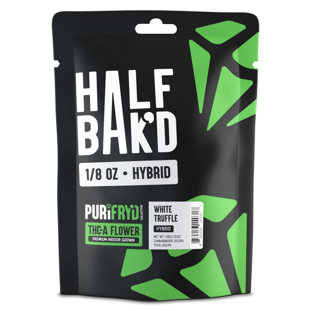 Half Bak’d Purifry’d THC-A Flower 3.5G