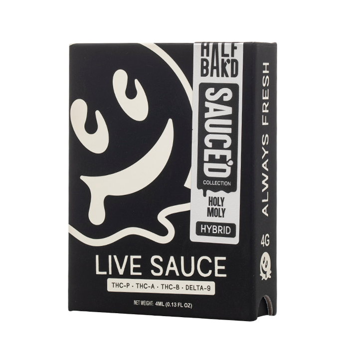 Half Bak'd Live Resin Sauced Disposable 4G
