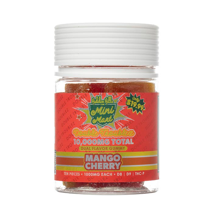 Hidden Hills Double Troublez Gummies 10000mg