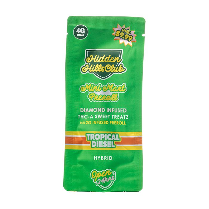 Hidden Hills Mini Mart THCA Prerolls 4G