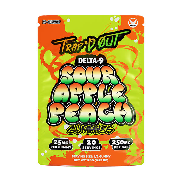 Trap’d Out D9 Gummies | (10ct) 250mg