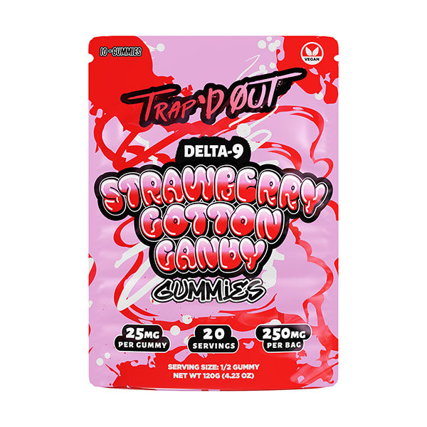 Trap’d Out D9 Gummies | (10ct) 250mg