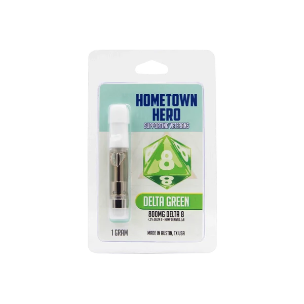 Hometown Hero Delta 8 THC Carts – 1g