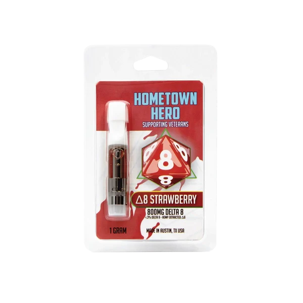 Hometown Hero Delta 8 THC Carts – 1g