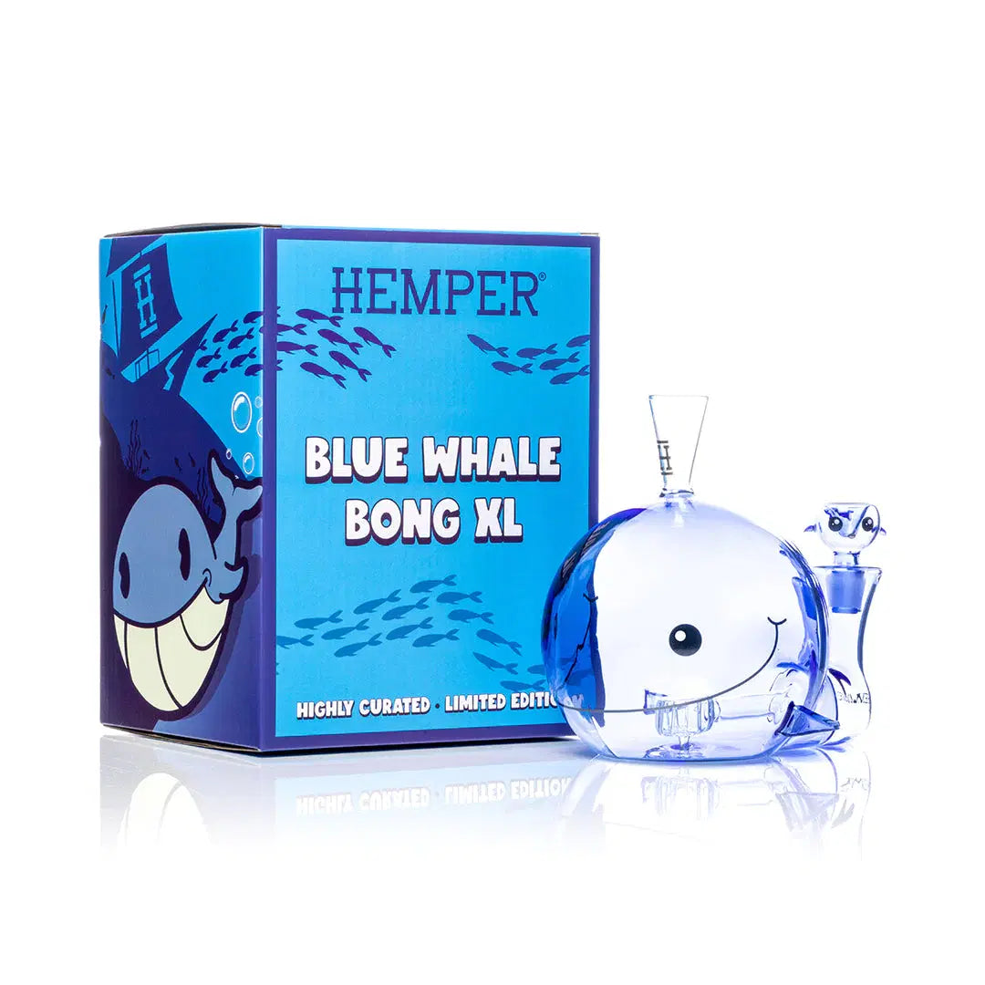 HEMPER 6.25" Blue Whale XL Bong