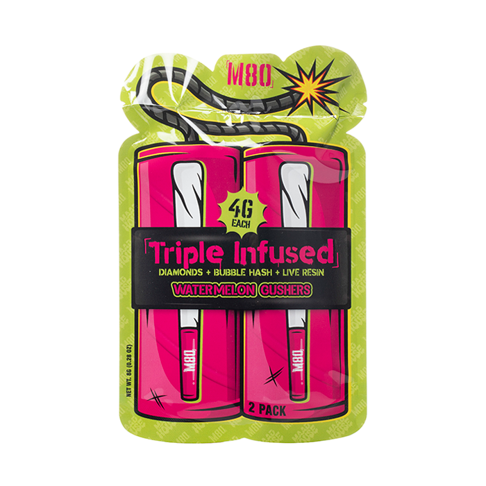 M80 Triple Infused Pre Rolls 8G