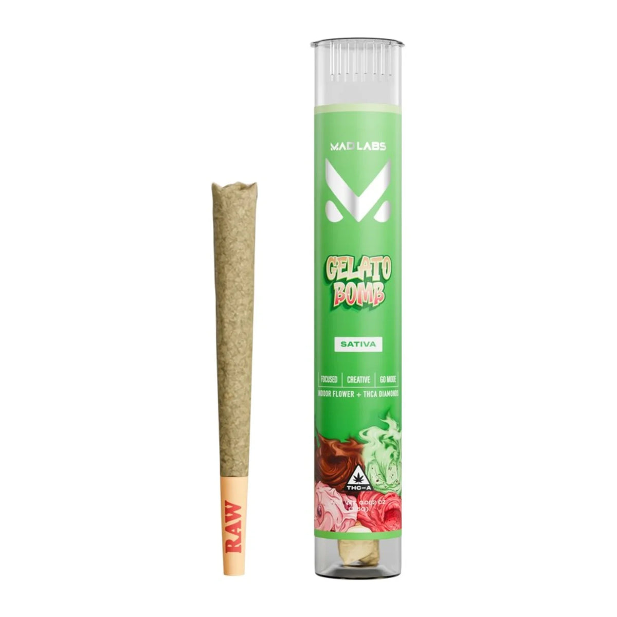 Mad Labs THC-A Diamond Infused 1.5g Pre-Roll