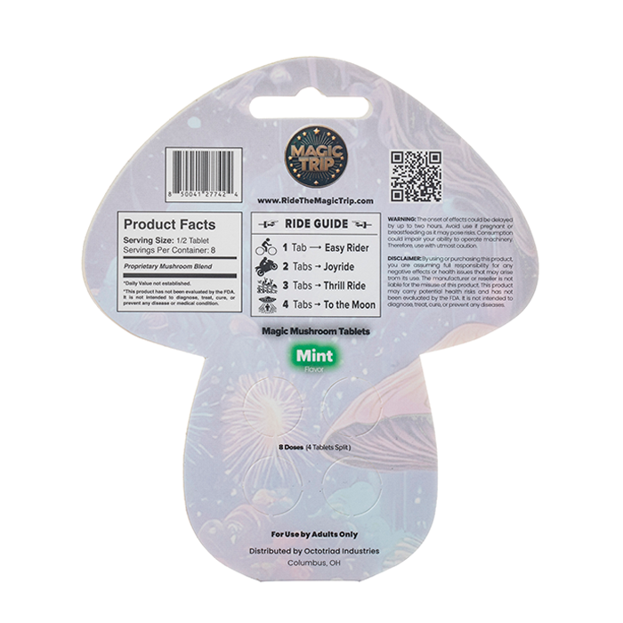Magic Trip Mushroom Tabs 4ct