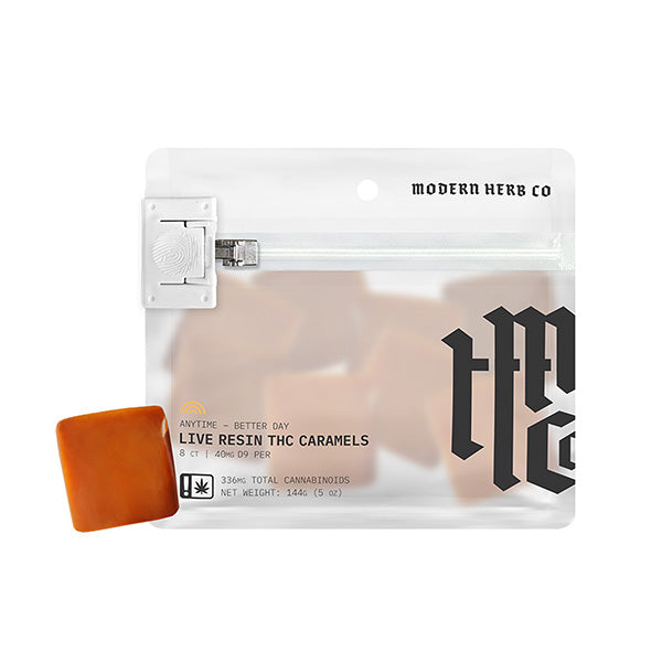Modern Herb Co D9 Caramels – Anytime | (8ct) 320mg