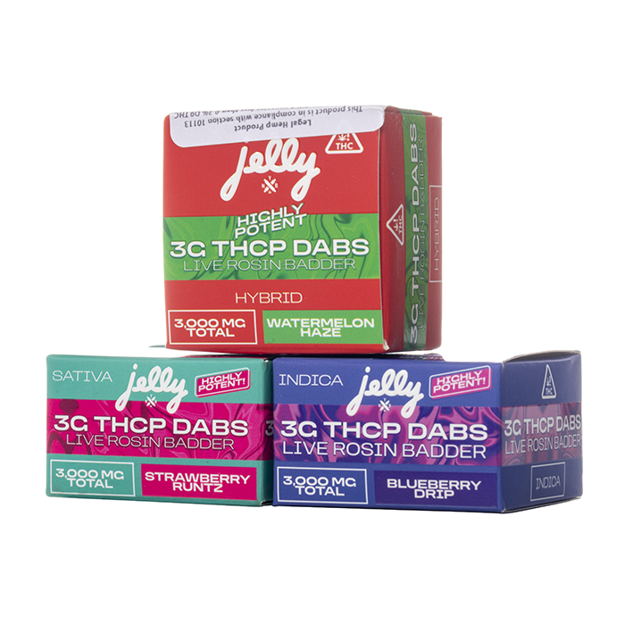 NYB Jelly 3G THCP Live Rosin Badder Wax