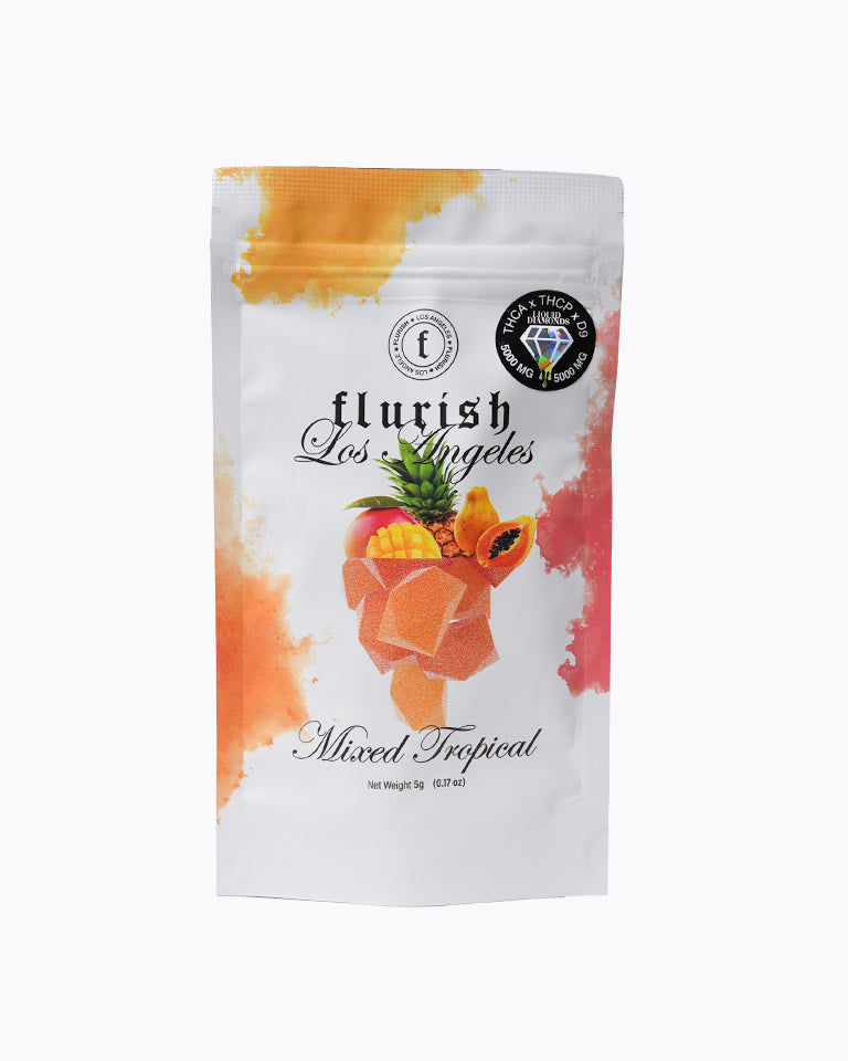 Flurish Los Angeles THCa | THCp | D9 | D8 Gummies 5000mg