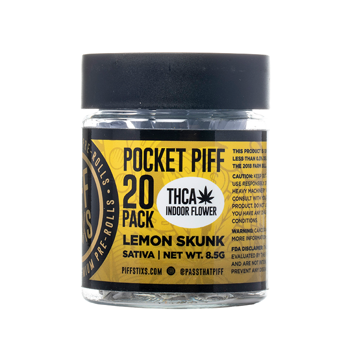 Piff Stix THCA Pocket Piff Pre Rolls 8.5G