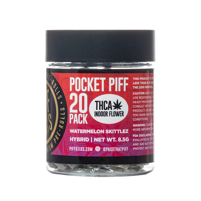 Piff Stix THCA Pocket Piff Pre Rolls 8.5G