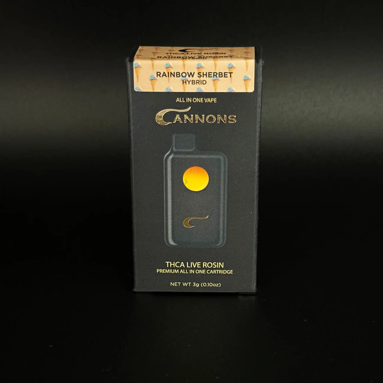 Cannons THCA Live Rosin Disposable 3G