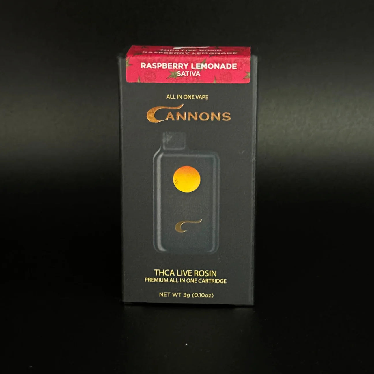 Cannons THCA Live Rosin Disposable 3G