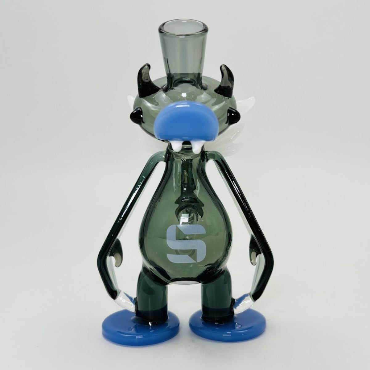 Silo Glass - Gargoyle Vampire Waterpipe - 6 Inches