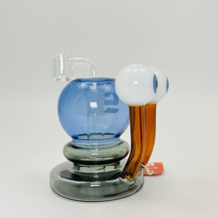 Silo Glass - Snail Waterpipe - 4.5 Inches
