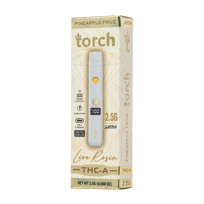 Torch THC-A Live Rosin Disposable 2.5G
