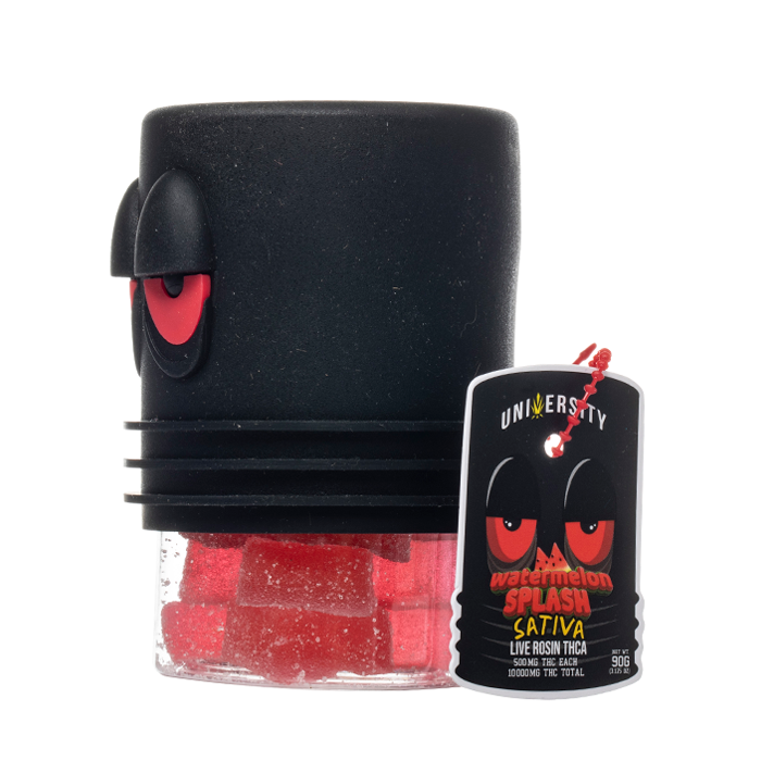 University THCA Live Rosin Gummies 10000mg