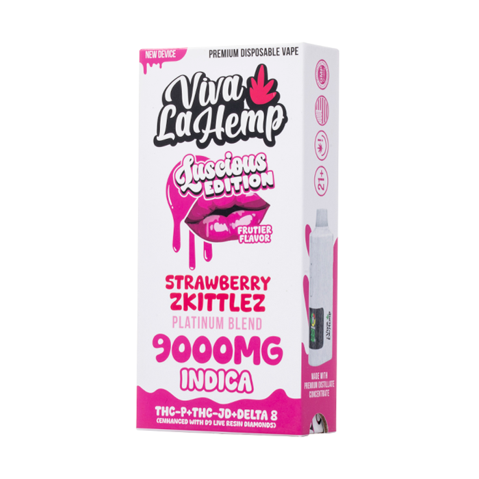 Viva La Hemp Platinum Blend Disposable 9G