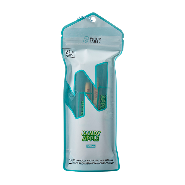 White Label THCA 2X2 Gram Pre Rollz 4G