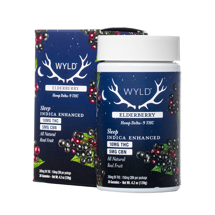 Wyld Delta 9 + CBN Sleep Gummies 450mg