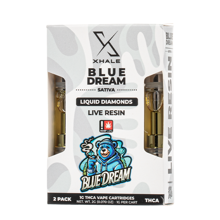 Xhale THCA Live Resin Cartridge 2G