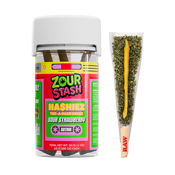 Zour Stash Hashiez THCA Pre-Rolls | (3ct) 3g