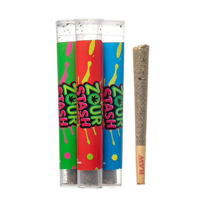 Zour Stash THCA Hash Holes Prerolls 2G