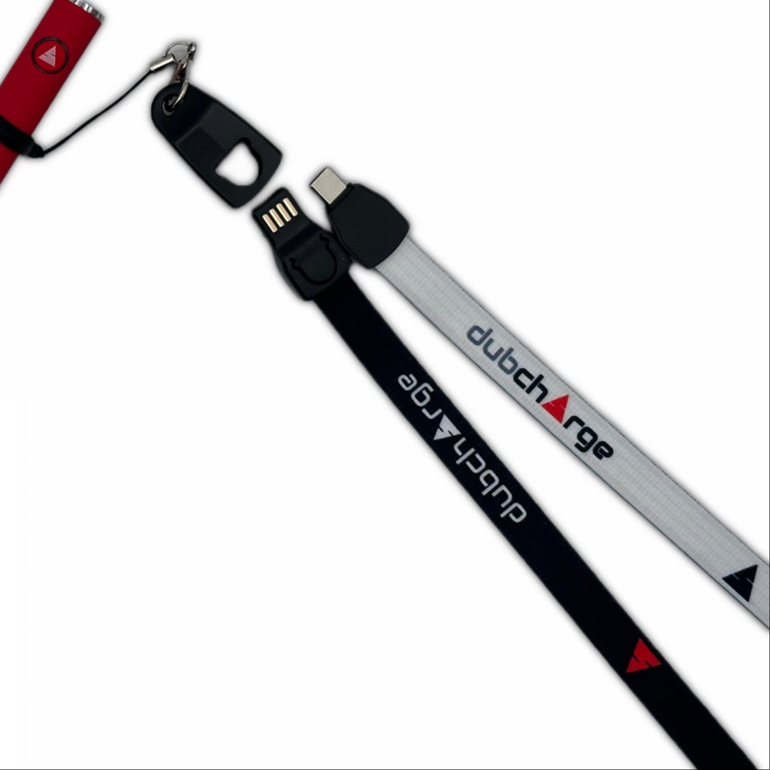 DubCharge USB to USB-C Lanyard - Convenient and Versatile Charging Solution for On-The-Go
