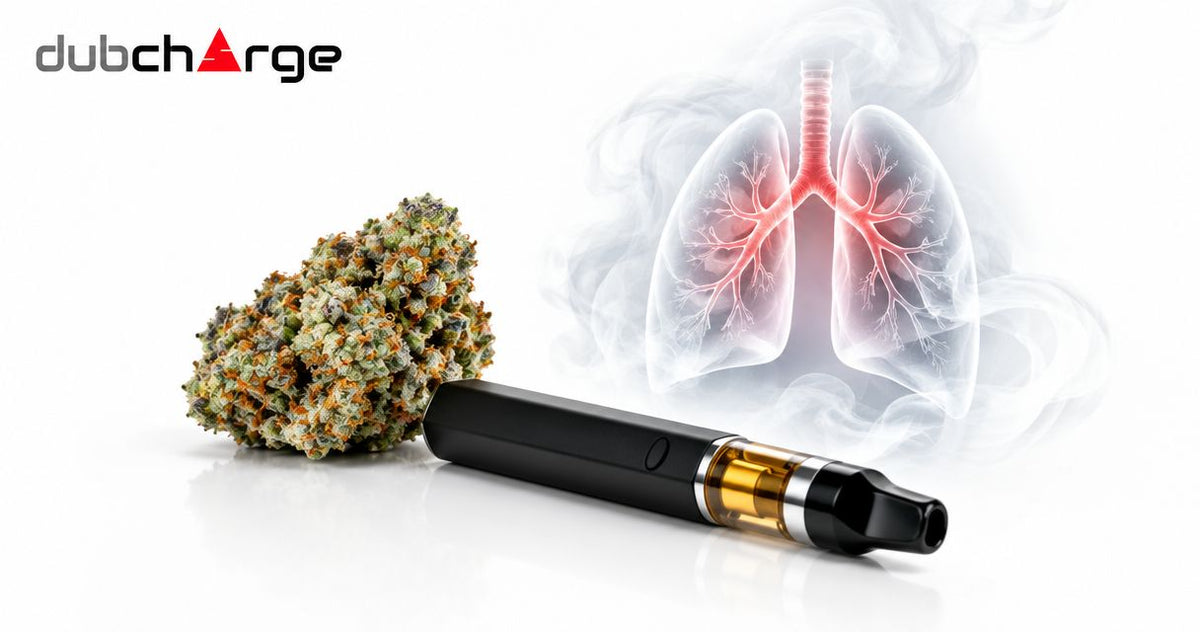 What are the health risks of cannabis vaping?