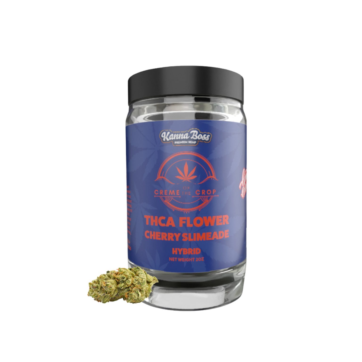 KANNA BOSS CHERRY SLIMEADE THC-A FLOWER - 2OZ