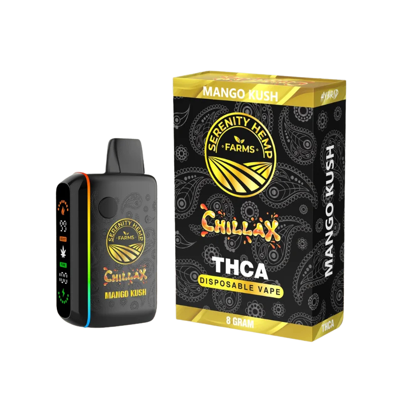 Serenity Hemp Farms Chillax THCa Disposable Vape 8g